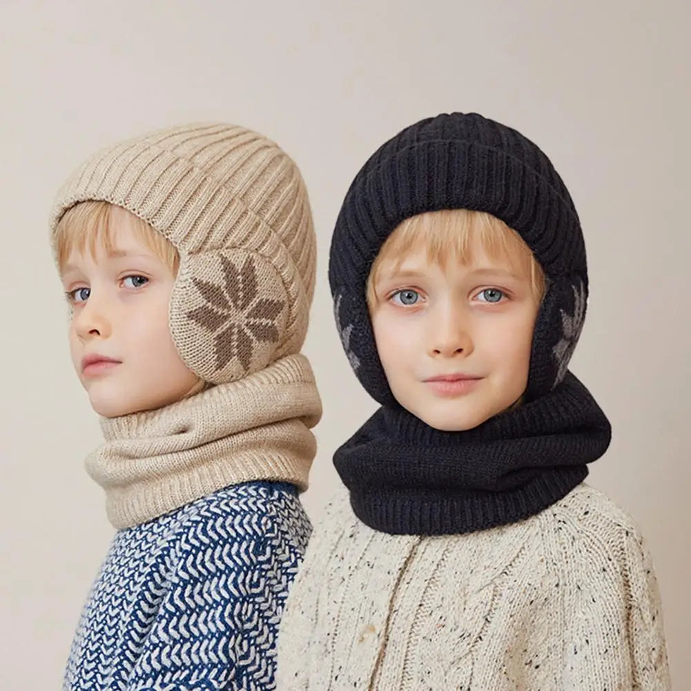 Girls Hat Scarf Set Kids Hat Scarf Set Cozy Winter Children's Hat