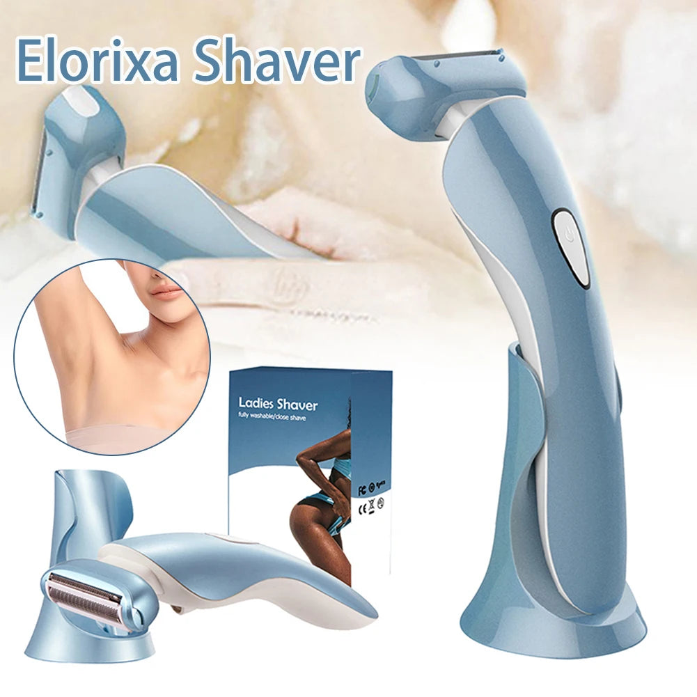 Electric Razor for Women Shaver Bikini Trimmer Body Hair Removal for