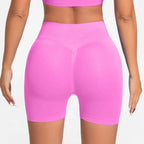 NCLAGEN Seamless Shorts 4.5" Gym Shorts Woman Scrunch Butt Fitness