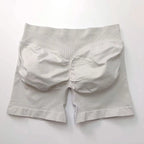 NCLAGEN Seamless Shorts 4.5" Gym Shorts Woman Scrunch Butt Fitness