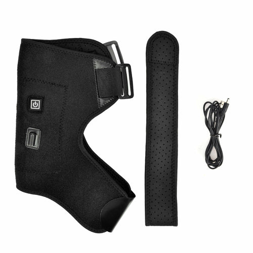 Electric Heat Therapy Adjustable Shoulder Brace Back Support Belt