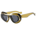 NEW Punk Oval Sunglasses