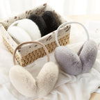 Winter New Plush Earmuffs Fashion Cute Warm Hood Woman Man Child