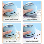  Mini Desktop Vacuum Cleaner Portable Student Use Eraser Paper Pencil