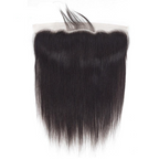 10A Grade MIDDLE PART 13x4 Lace Frontal Remy Human Hair Closure With B