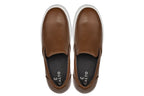 CALTO - T1023 - 2.6 Inches Taller (Coffee Brown) - Lightweight Nappa Leather Loafer
