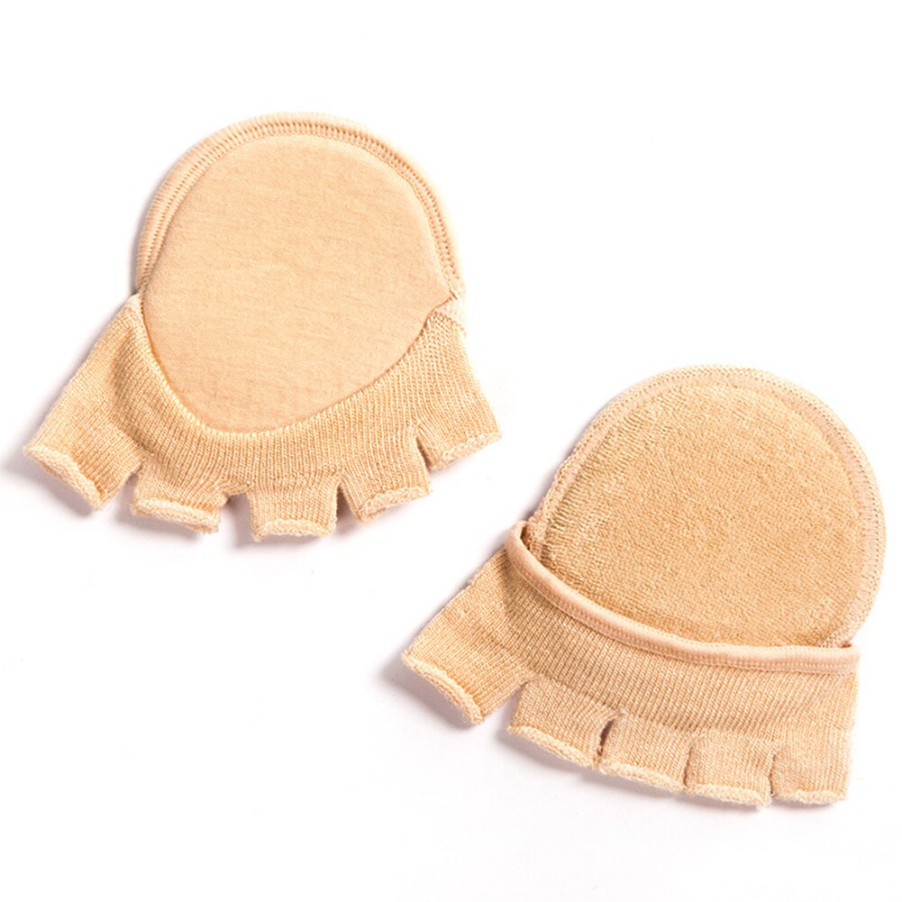 With Forefoot Cushion Women Socks Non Slip Open