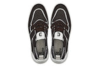 CALTO - X1342 - 2.8 Inches Taller (Mocha Brown/White) - Lace Up Casual Walker - Lightweight