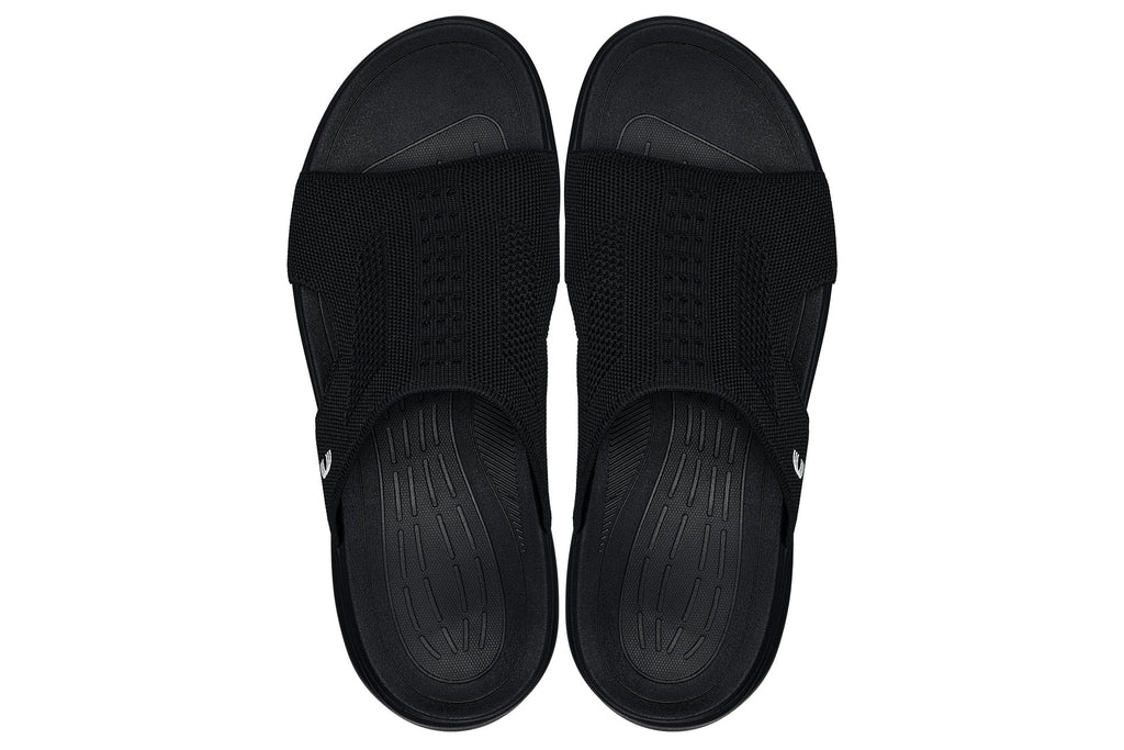 CALTO - X1657 - 2 Inches Taller (Black/Knitted Black)