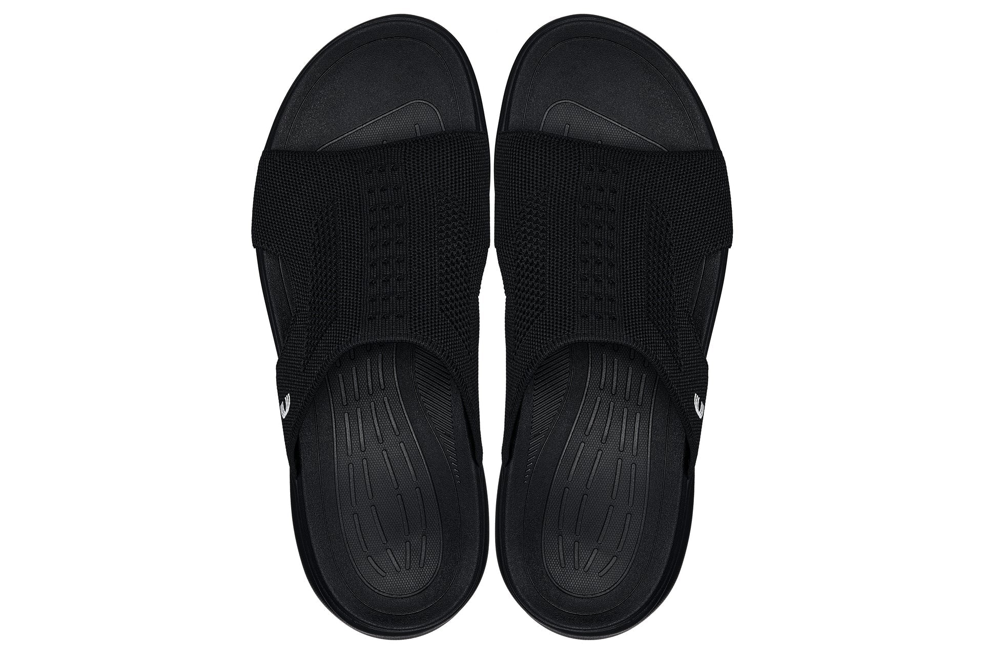 CALTO - X1657 - 2 Inches Taller (Black/Knitted Black)