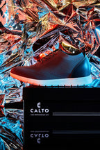 CALTO - X2213 - 2.4 Inches Taller (Moon Gray/Black) - Lace Up Casual Walker - Lightweight