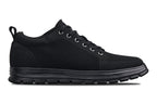 CALTO - X2320 - 2.4 Inches Taller (Black/Black Sole) - Lace Up Casual Sneaker - Lightweight