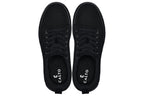 CALTO - X2320 - 2.4 Inches Taller (Black/Black Sole) - Lace Up Casual Sneaker - Lightweight