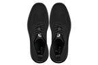 CALTO - X2631 - 2.8 Inches Taller (Black/Black Sole) - Lace Up Casual Walker - Lightweight