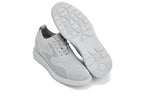 CALTO - X2640 - 2.8 Inches Taller (Pewter/Light Grey Sole) - Lace Up Casual Walker - Lightweight