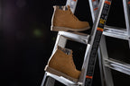 CALTO - YH7830 - 3.2 Inches (Khaki) - Nubuck Boots