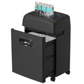 Woolsche Paper Shredder For Home,18-Sheets Cross Cut With 5.28 Gallon