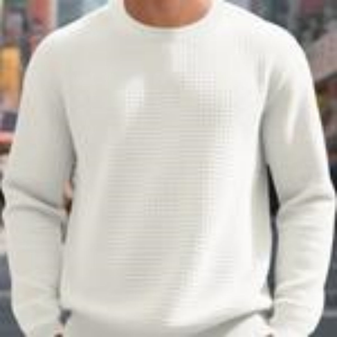 Export Quality English European And American Sizes Jacquard Round Neck