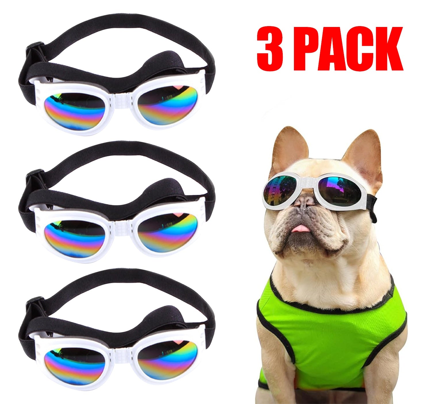 Pet Sunglasses Dog Cat Windproof Glasses Accessories Goggles Small