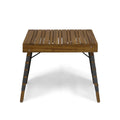 Outdoor Wooden Foldable Side Table - Teak