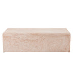 43.5" L x 22" W Rectangular MGO Coffee Table for Indoor and Outdoor Use
