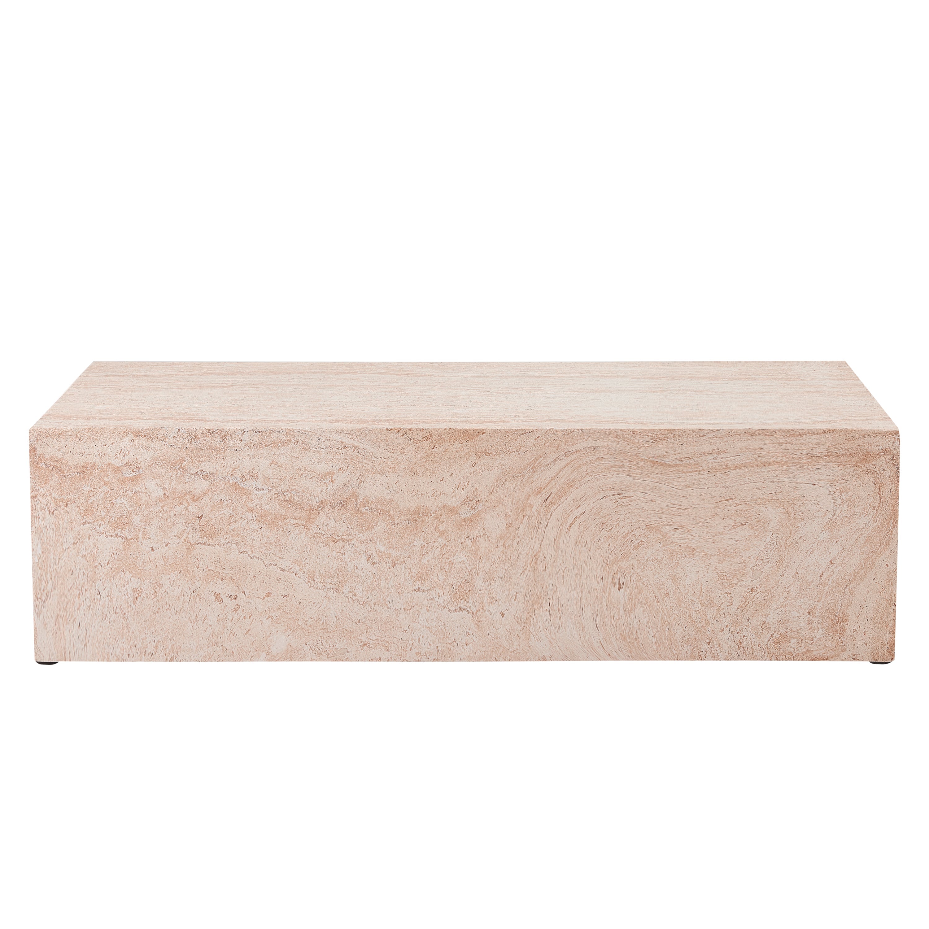 43.5" L x 22" W Rectangular MGO Coffee Table for Indoor and Outdoor Use