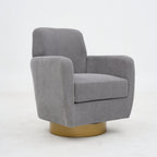 360 Degree Rotation Armchair Cotton Linen