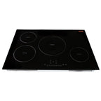 Electric Cooktop, 4 Burners, 30 Induction Stove Top, Built-in Magnetic
