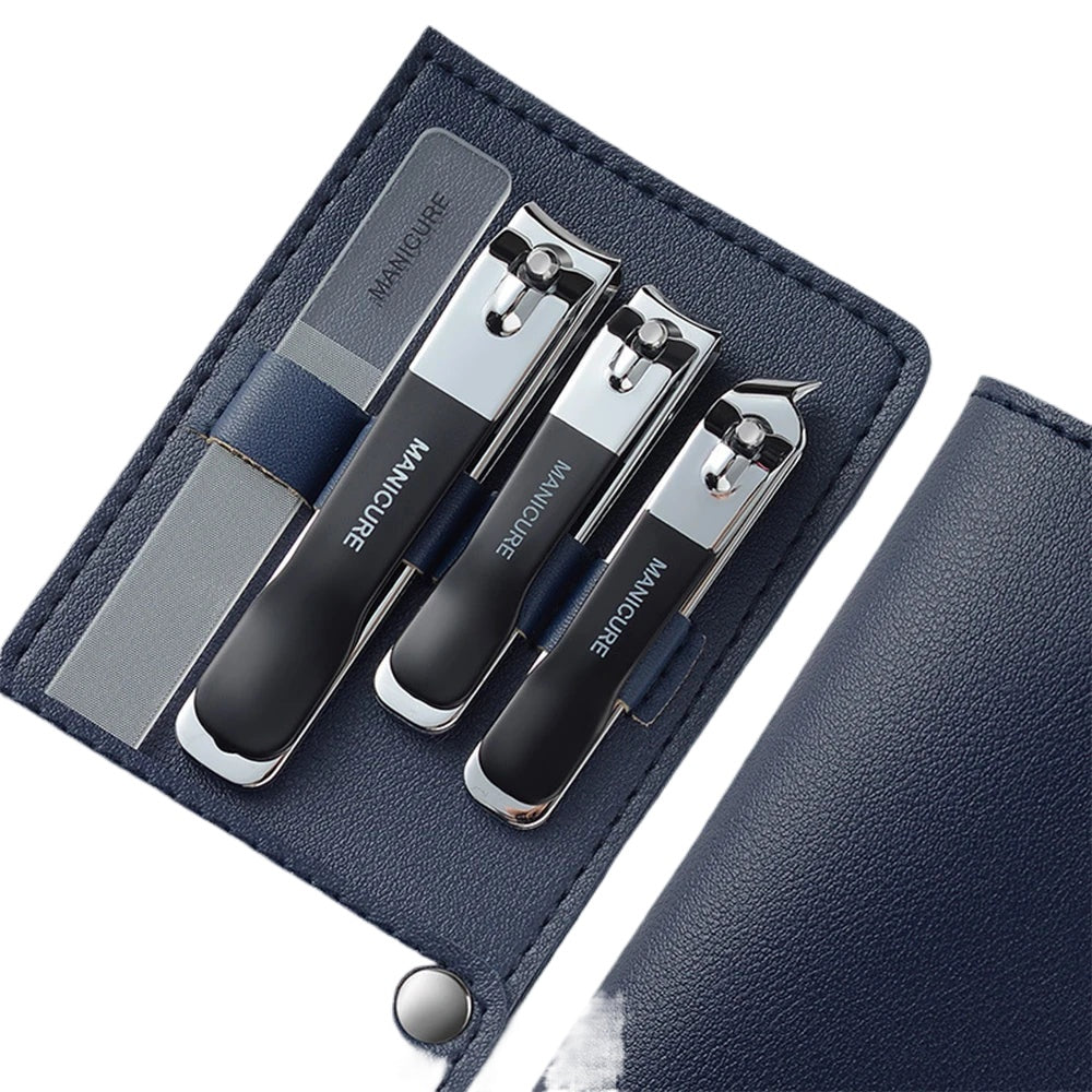4PCS/Set Portable Stainless Steel Nail Clipper Set Professional Nail