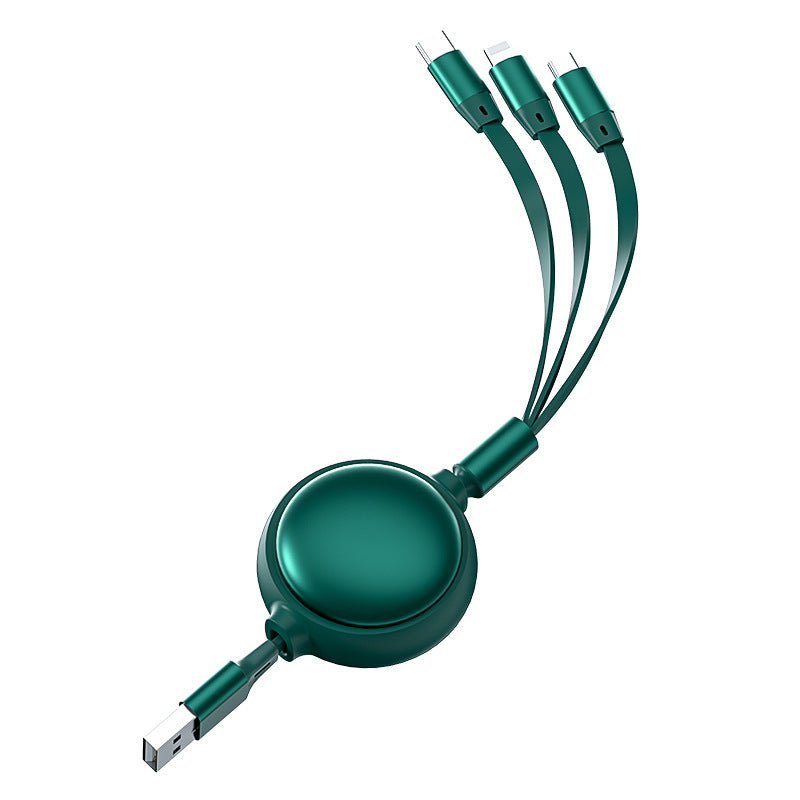 3 In1 USB Cable Micro USB Type C Cable 3 In 1 Charging Cable
