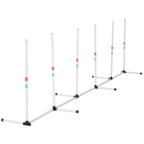 Sturdy Dog Weaves Poles Pet Speed and Agility Equipment Dogs Obstacle