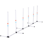 Sturdy Dog Weaves Poles Pet Speed and Agility Equipment Dogs Obstacle