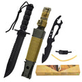 Keel Integrated Multifunctional Small Straight Knife Field Survival