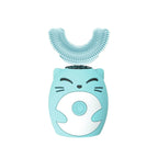 Ipx7 Waterproof Electric Toothbrush Kids U-shaped Sonic Smart