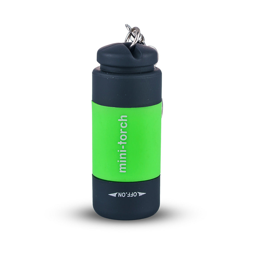 Multicolor Mini Torch USB Rechargeable Flashlight