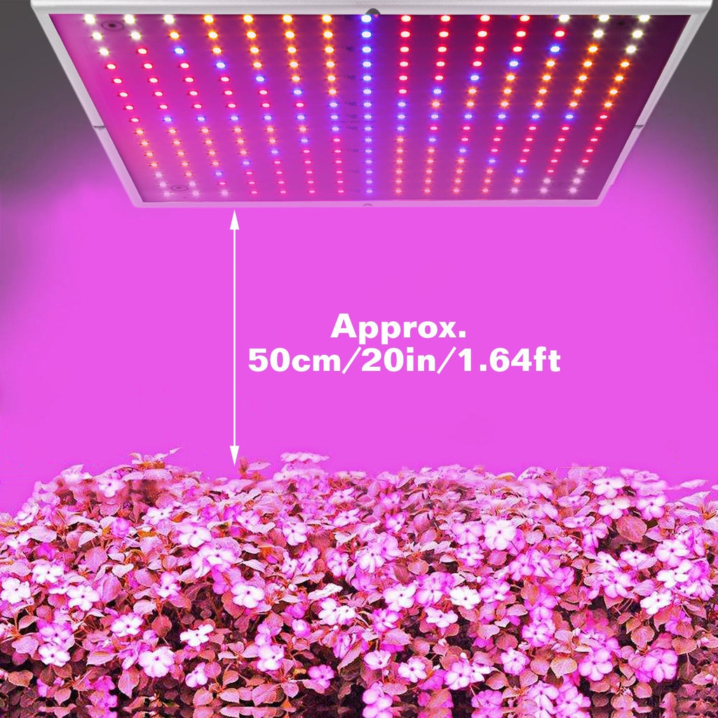 1 Set LED Grow Light Full Spectrum Hanging 225 LEDs Plant Grow Lamp