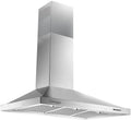 Range Hood 36 Inch;  Wall Mount Vent Hood In Stainless Steel With