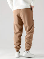 Straight Ankle Tied Wear-resistant Overalls Casual Pants