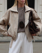 Short Loose Jacket Coat Women