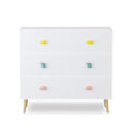 3 Drawer Dresser, Storage Cabinet With Anti Tip Safety
