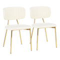 Bouton Contemporary/Glam Chair - Set of 2