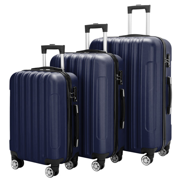 Vertical 3-in-1 Spinner Wheel With Handle Trolley Case 20in 24in 28in