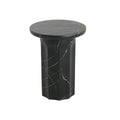 Outdoor Lightweight Concrete BMarble Effect Side Table