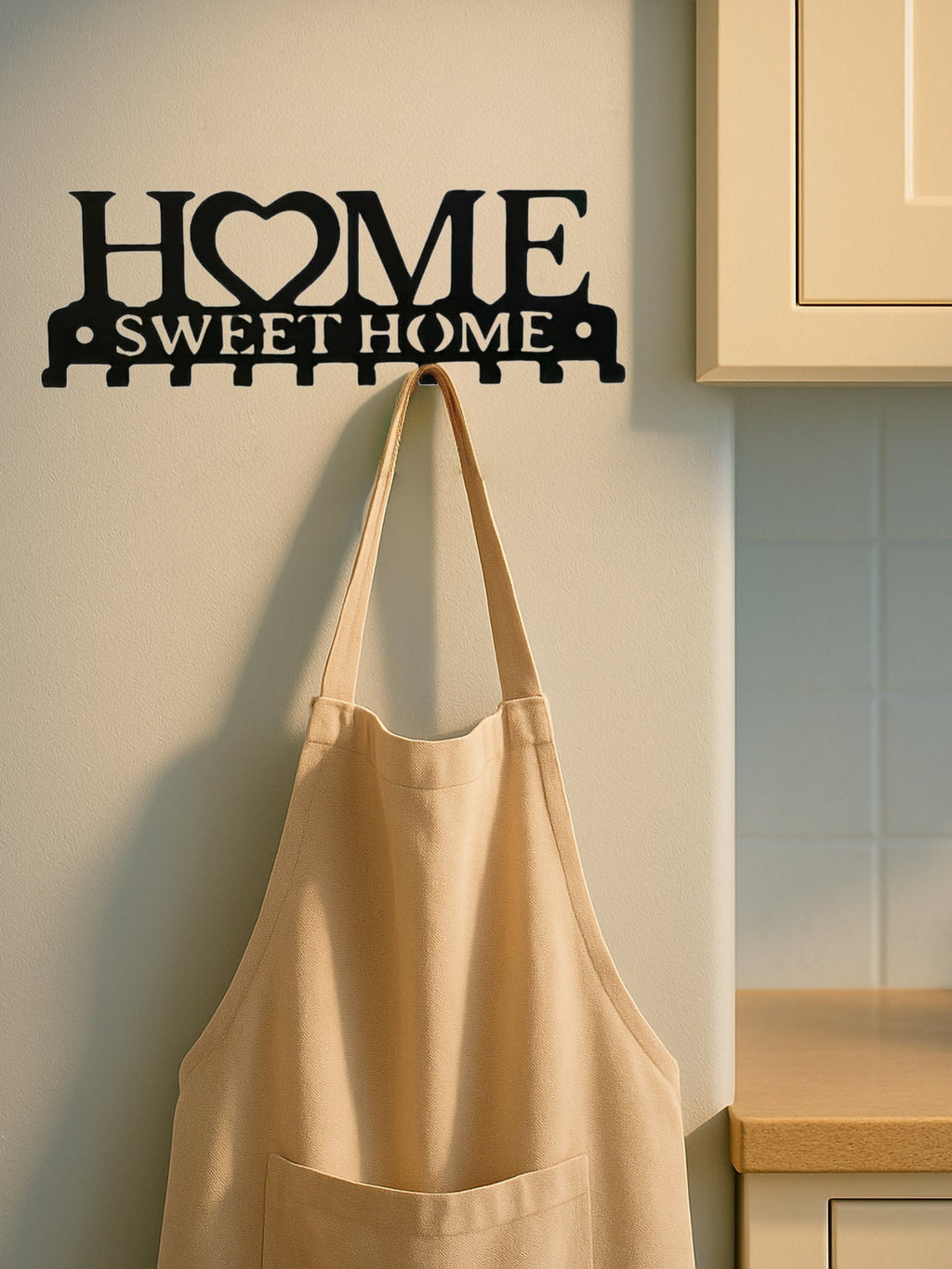 Gorgeous Single-Piece Wall-Mounted Key Holder, Keys Organized , Key