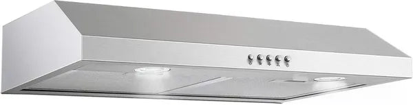 30 Inch Kitchen Under Cabinet Range Hood 500 CFM Stainless Steel
