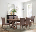 Mid Century Modern Dining Table Set for 7OAK
