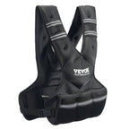 Adjustable Weighted Vest, 20-32lb Weight Vest With 6 Ironsand Weights