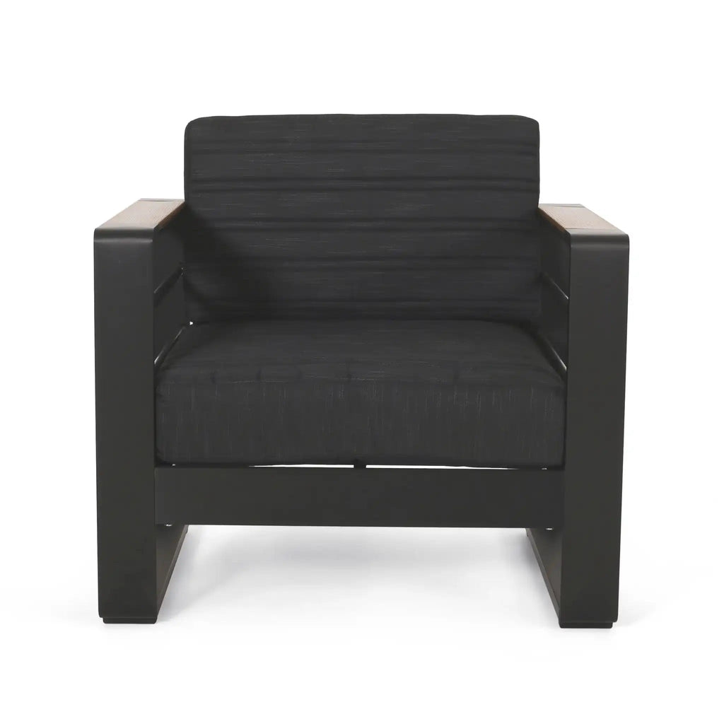 Giovanna - Club Chair Set With Aluminum Frame