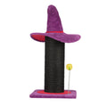 Wizard Hat Cat Scratching Post With Spring Ball Toy For Indoor Cats,