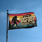 Bigfoot Official Research Team Flag
